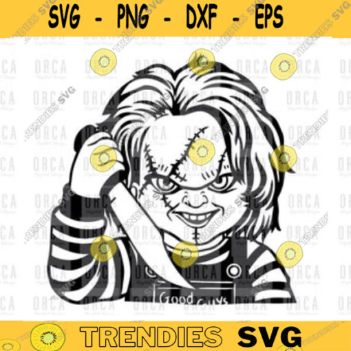 Chucky svg Halloween Chucky Horror movie killers Svg png Digital Download 1