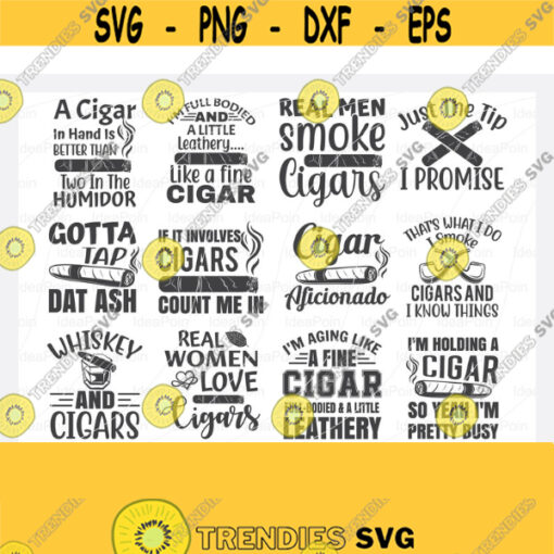 Cigars SVG Smoker smoke svg Cigar Aficionado Cigars havana Svg Cigars lit svg Cigar SVG Bundle cigars pipe SVGFiles For Cricut