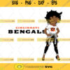 Cincinnati Bengals Black Girl Svg Girl NFL Svg Sport NFL Svg Black Girl Shirt Silhouette Svg Cutting Files Download Instant BaseBall Svg Football Svg HockeyTeam