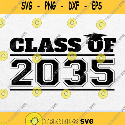 Class Of 2035 Svg Png