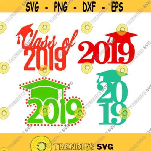 Class of 2019 Graduation School Cuttable Reading Design SVG PNG DXF eps Designs Cameo File Silhouette Design 1380