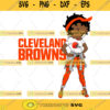 Cleveland Browns Black Girl Svg Girl NFL Svg Sport NFL Svg Black Girl Shirt Silhouette Svg Cutting Files Download Instant BaseBall Svg Football Svg HockeyTeam