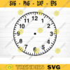 Clock Face Svg File Clock Face Template Vector Printable Clipart Clock Face Cricut Clock Face Silhouette Clock Face Decal Design 127 copy