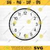 Clock Face Svg File Clock Face Template Vector Printable Clipart Clock Face Cricut Clock Face Silhouette Clock Face Decal Design 213 copy