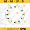 Clock Face Svg File Clock Face Template Vector Printable Clipart Clock Face Cricut Clock Face Silhouette Clock Face Decal Design 553 copy
