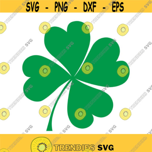 Clover svg four leaf clover svg Saint Patricks day svg clover leaf svg png dxf Cutting files Cricut Cute svg designs print for t shirt Design 102