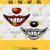 Clown Smile Svg Smiling Mouth Svg Joker Smile Svg Happy Smile Svg Clown Smile Clipart Clown Laughing Svg Cutting Files