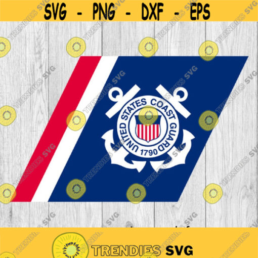 Coast Guard Logo svg png ai eps dxf DIGITAL FILES for Cricut CNC and other cut or print projects Design 260