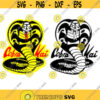 Cobra Kai Svg Bundle PNG PDF Cricut Silhouette Cricut svg Silhouette svg Digital Download Cobra Kai Logo Design 1957