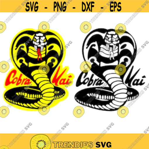 Cobra Kai Svg Bundle PNG PDF Cricut Silhouette Cricut svg Silhouette svg Digital Download Cobra Kai Logo Design 1957