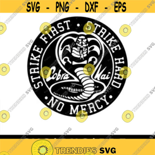 Cobra Kai Svg PNG PDF Cricut Silhouette Cricut svg Silhouette svg Digital Download Cobra Kai Logo Design 1948