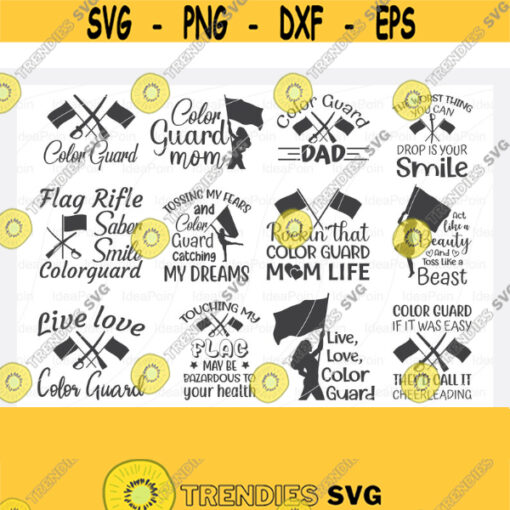 Color Guard SVG File Marching Band svg Color Guard Flag Svg Band Family SVG Colorguard Svg Color Guard Mom Color Guard Dxf Marching