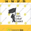 Color Guard SVG Live love Color Guard Svg Marching Band svg Band Family Color Guard Rifle svg Color Guard PNG