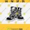 Combat Boots Svg Army Combat Boots Military Combat Boots Svg Distressed US Flag Svg American Veteran Svg Cutting fileDesign 396