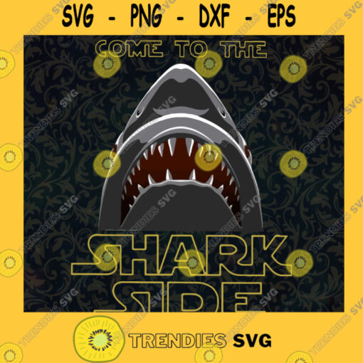 Come To The Shark Side Svg Shark Week Star Wars Font Svg Star Wars Svg Shark Svg