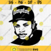 Compton SVG Cutting Files Rapper SVG Files for Cricut Hip Hop svg Rap Cricut. Design 49