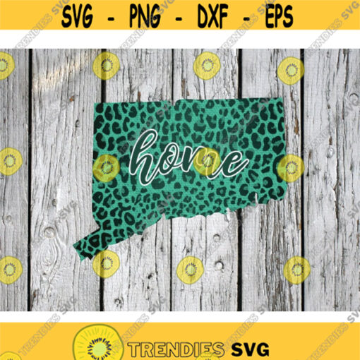 Connecticut Sublimation png Digital Download Connecticut png Connecticut leopard PNG Leopard Print Home State png file Connecticut home Design 279 .jpg