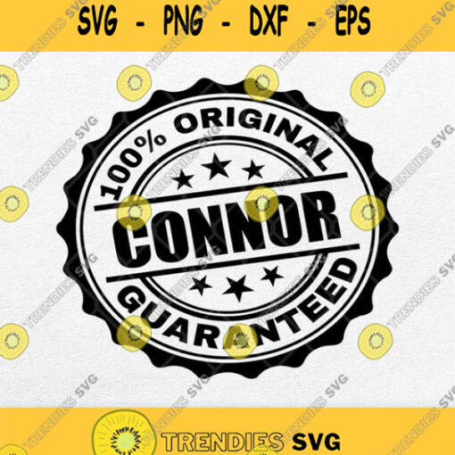 Connor Original Guaranteed Svg
