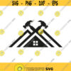 Construction Logo Svg Png Pdf Eps Cut File Roof Svg Construction Company Roofing Svg Hammer Logo Roof Hammers Design 1