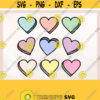 Conversation Hearts svg Candy Heart svg Bundle Valentines Day svg Valentine Candy Hearts svg Valentine svg Bundle for cricut