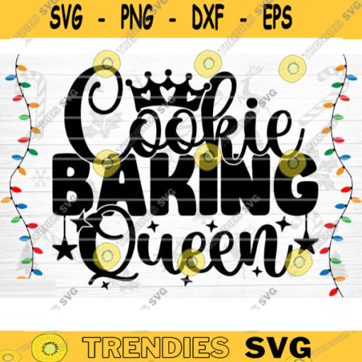 Cookie Baking Queen SVG Cut File Christmas Pot Holder Svg Christmas Svg Bundle Merry Christmas Svg Christmas Apron Svg Funny Kitchen Design 638 copy