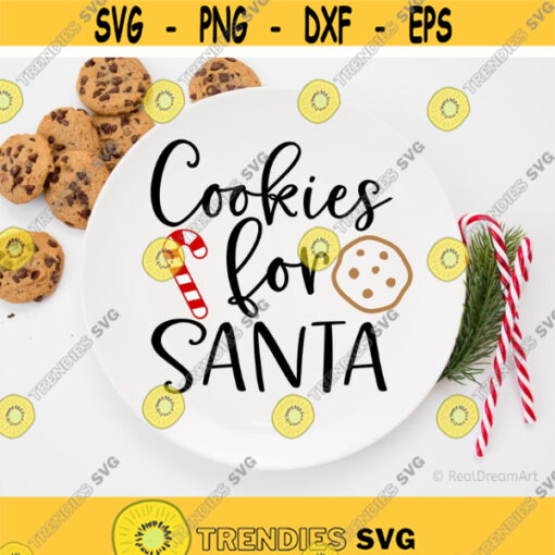 Cookies for Santa Svg Christmas Plate Svg Milk for Santa Svg Kids Christmas Svg Cute Farmhouse Svg Funny Svg File for Cricut Png Dxf Design 6592.jpg