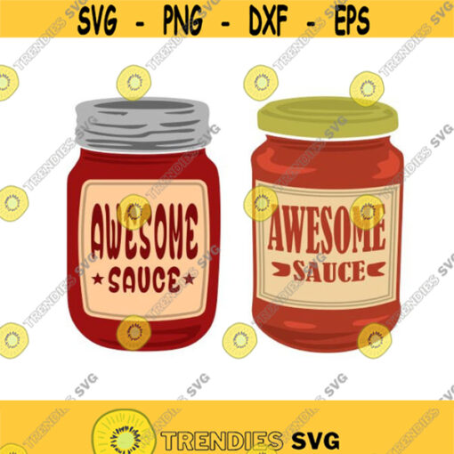 Cooking Sauce Awesome Cuttable Design SVG PNG DXF eps Designs Cameo File Silhouette Design 673