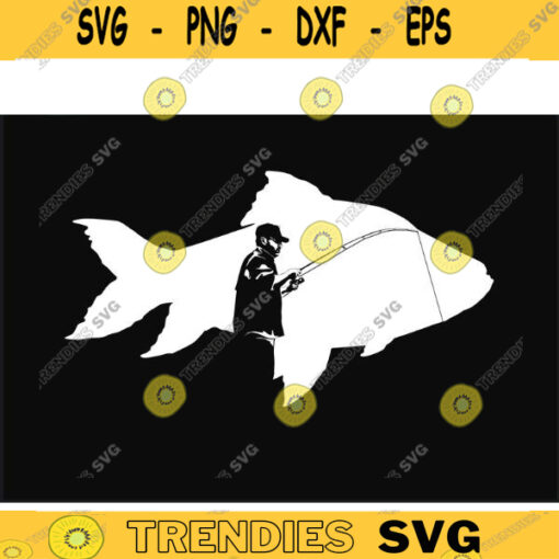 Cool Fishing SVG Fisherman fishing svg fish svg fisherman svg fishing png for fish lovers Design 498 copy