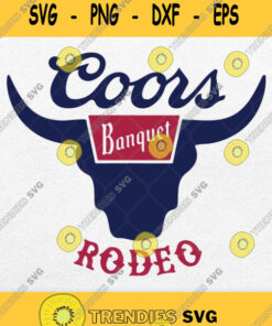Coors Banquet Rodeo Beer Svg