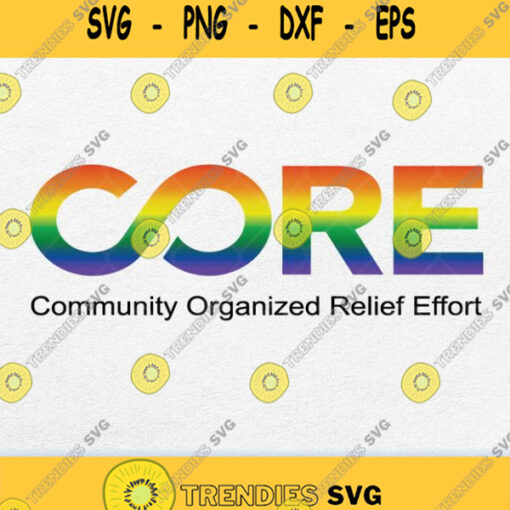 Core Community Organized Relief Effort Svg Png