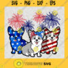 Corgi American Flag SVG USA 4th of July SVG Gift For Dog Lover Svg Corgi Dog Svg National Day Svg 4th of July Svg