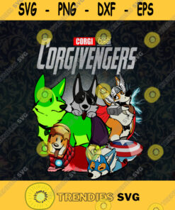 Corgi Avengers Svg Superhero Dog Svg Big Butt Svg Corgi Butt Svg Dog Lover Svg – Instant Download