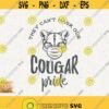 Cougar Pride Svg Cougars School Spirit Svg Cougar Paw Football Cheer Team Svg School Cougar Mascot Quarantine Mask Instant Download Design 132