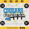 Cougars Cheerleader SVG Team Spirit Heart Sport png jpeg dxf Commercial Use Vinyl Cut File Mom Dad Fall School Pride Football Mom 2058