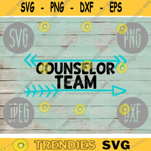 Counselor Team svg png jpeg dxf cut file Commercial Use SVG Back to School Teacher Appreciation Faculty Staff Elementary High School 1643