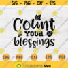 Count Your Blessings Fall Svg Vector File Fall Cricut Cut File Fall Svg Digital INSTANT DOWNLOAD Fall Iron On Shirt n893 Design 421.jpg