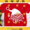Cousin Crew Svg Christmas Svg Santa Hat Svg Dxf Eps Png Holidays Cut Files Kids Clipart Family Matching Shirts Svg Cricut Silhouette Design 544 .jpg