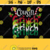 Cousin Grinch SVG PNG Print File for Sublimation Trendy Christmas Grinchmas Family Christmas Cousin Design Cousin Christmas Crew Funny Design 434