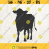 Cow SVG Cow Clipart Cow Silhouette Farm svg Cow Stencil Cow Transfer Cow PNG Commercial Use SVG Design 658