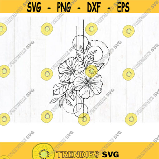 Cow skull with flowers svg Floral cow skull svg Cow skull silhouette Design 158 .jpg