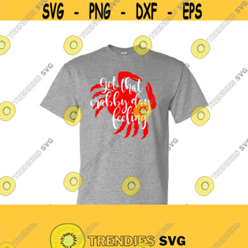 Crab Svg Crab T Shirt Svg Crabby SVG Beach T Shirt Svg DXF Eps Ai Png Jpeg and Pdf Cutting Files Instant Download Digital Download