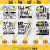 Crafting Bundle SVG Pack 6 Files for Cricut Vector Bundle Crafters Cut Files INSTANT DOWNLOAD Cameo Svg Dxf Eps Png Pdf Iron On Shirt 1 Design 687.jpg