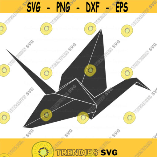 Crane svg paper crane svg origami svg png dxf Cutting files Cricut Funny Cute svg designs print for t shirt Design 562