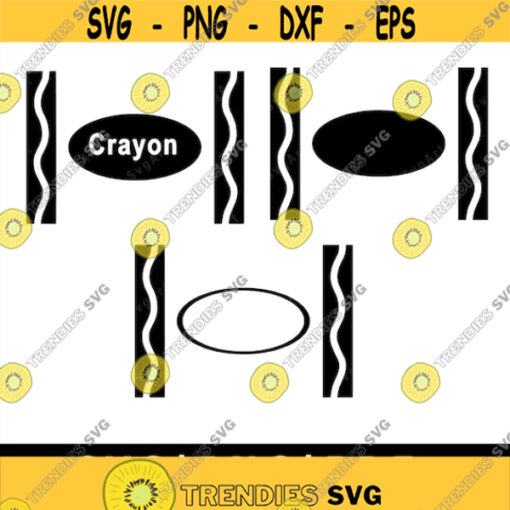 Crayon Svg Bundle PNG PDF Cricut Silhouette Cricut svg Silhouette svg Crayons Svg Crayon Clip Art Design 1944