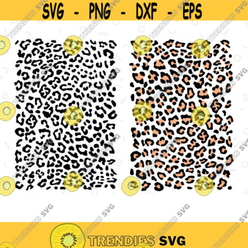 Cricut Leopard Print SVG. Cheetah SVG. Leopard svg. Leopard Cricut. Animal Svg. Seamless Svg. Wrap Starbucks Cup. Template Leopard Cricut.