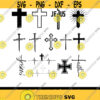 Cross Svg PNG PDF Cricut Silhouette Cricut svg Silhouette svg Christian Cross Svg Jesus cross svg Catholic svg Faith Svg Design 1989
