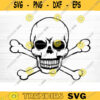 CrossBones Skull Svg Cut File CrossBones Skull Vector Silhouette Cricut Clipart Clip art Decal Monogram Terror Skull Svg Design 363 copy
