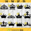 Crown SVG Bundle Princess SVG Bundle Crown cut file Crown clipart Crown svg files for silhouette files for cricutsvg eps png Design 2988