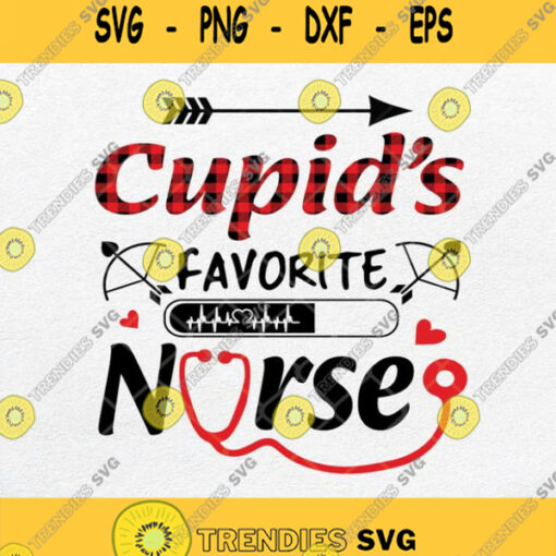 Cupids Favorite Nurse Valentines Day Nursing Medical Svg Png Clipart