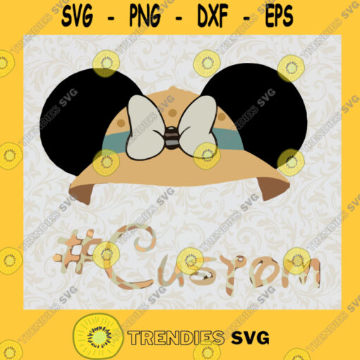 Custom 2021 Minnie Hat Walt Disney SVG Childhood Memory Idea for Perfect Gift Gift for Everyone Digital Files Cut Files For Cricut Instant Download Vector Download Print Files